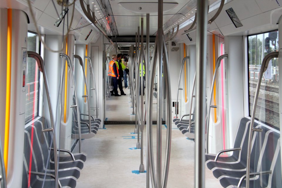 Metro Amsterdam M5 Interieur 2012 september 06