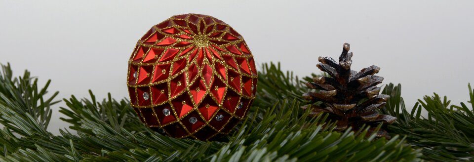 Balls decoration greeting card