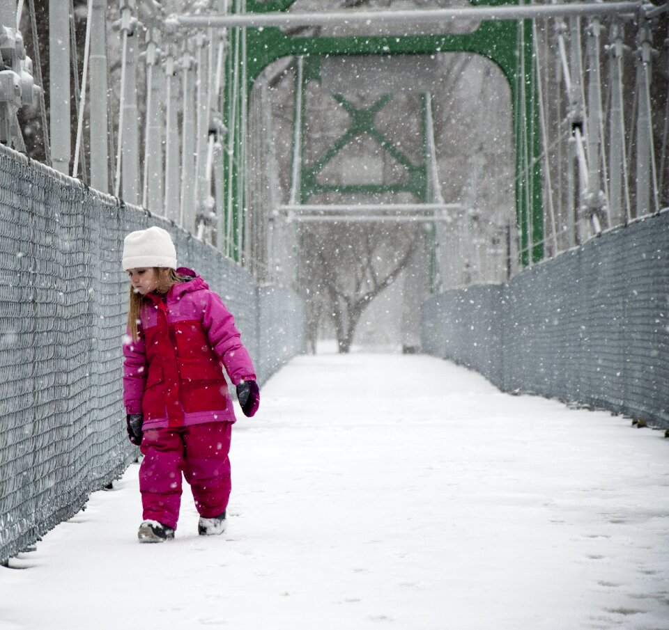 Pink winter whit