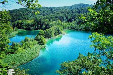 Plitvice water landscape