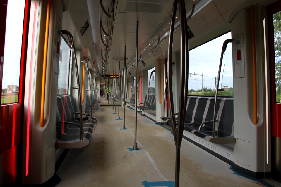 Metro Amsterdam M5 Interieur 2012 september 05
