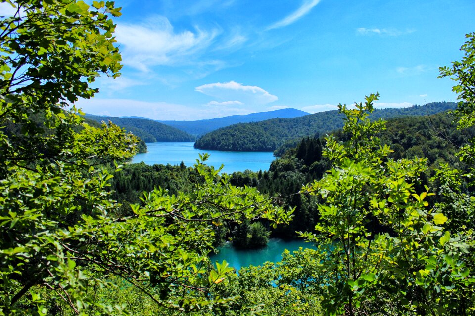 Plitvice water landscape