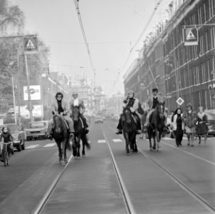 Met paarden door de Jordaan, Bestanddeelnr 926-8028