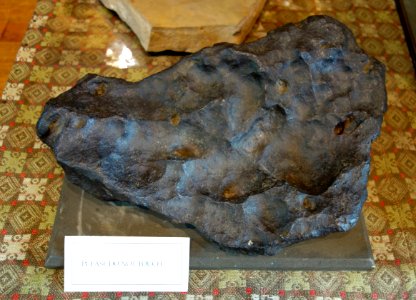 Meteorite - Joseph Allen Skinner Museum - DSC07780 photo