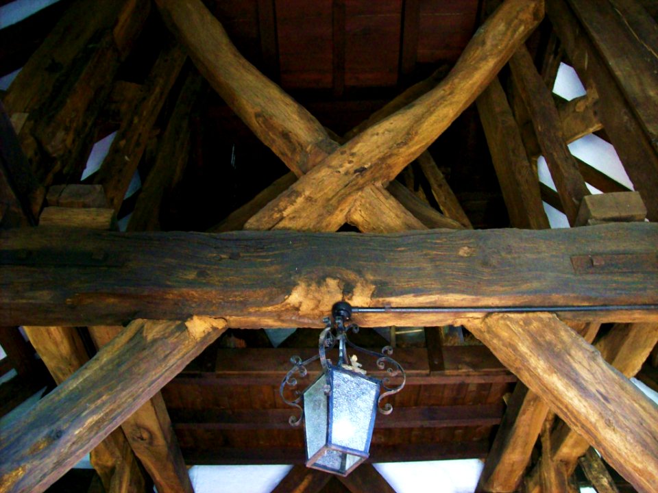 Marton church, interior of belfry