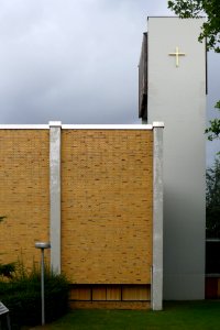 Martinus-Kirche (Tegel) Seitenansicht