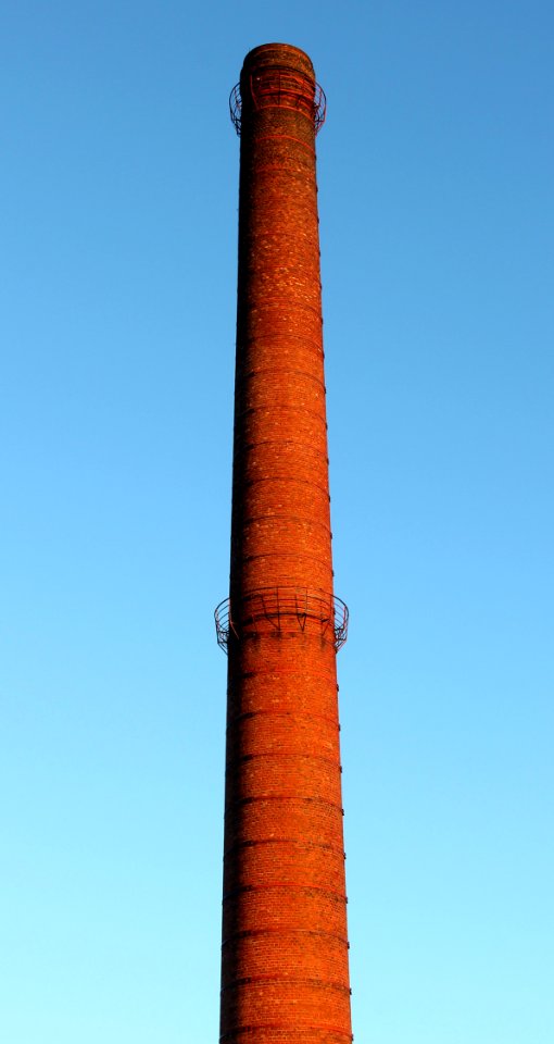 Martinniemi Power Station Chimney Oulu 20131230