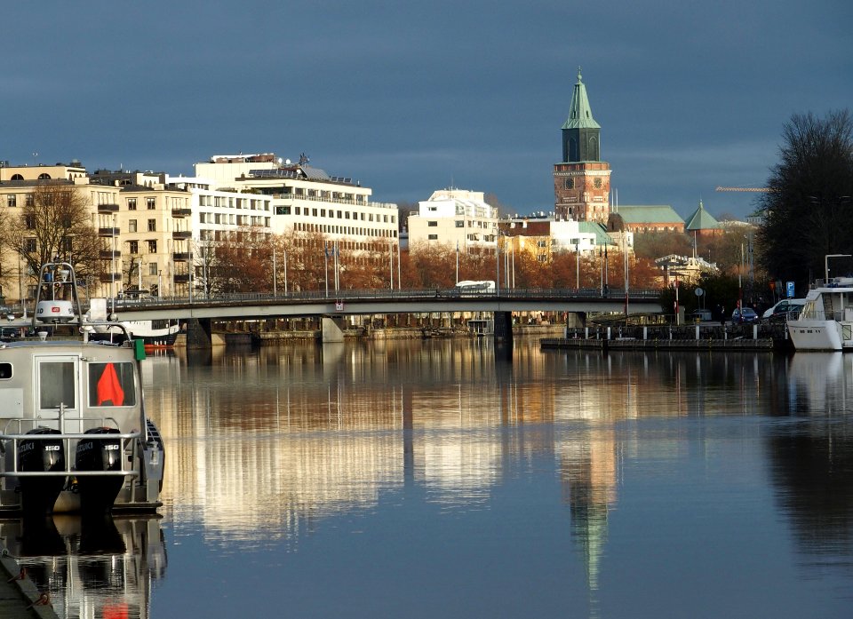 Martinsilta in November sunshine