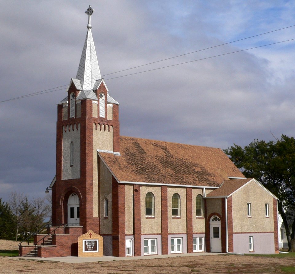 Martinus Lutheran Church (Yankton Co SD) from SW 2