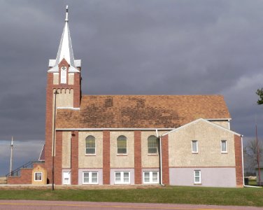 Martinus Lutheran Church (Yankton Co SD) from S 1