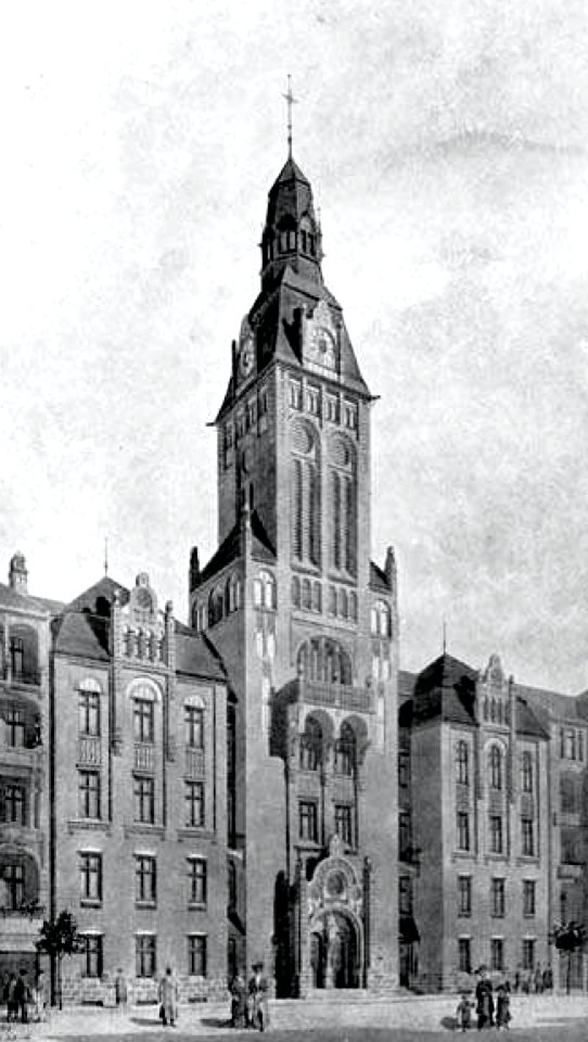 Martin-Luther-Kirche Entwurf 1908