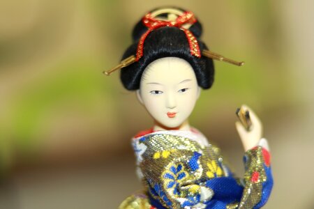 Woman japan traditional photo