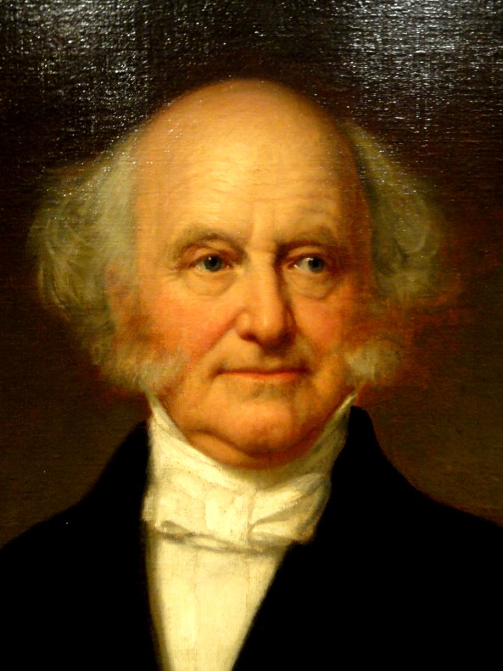 Martin Van Buren by George Peter Alexander Healy (detail), 1864 - DSC03203