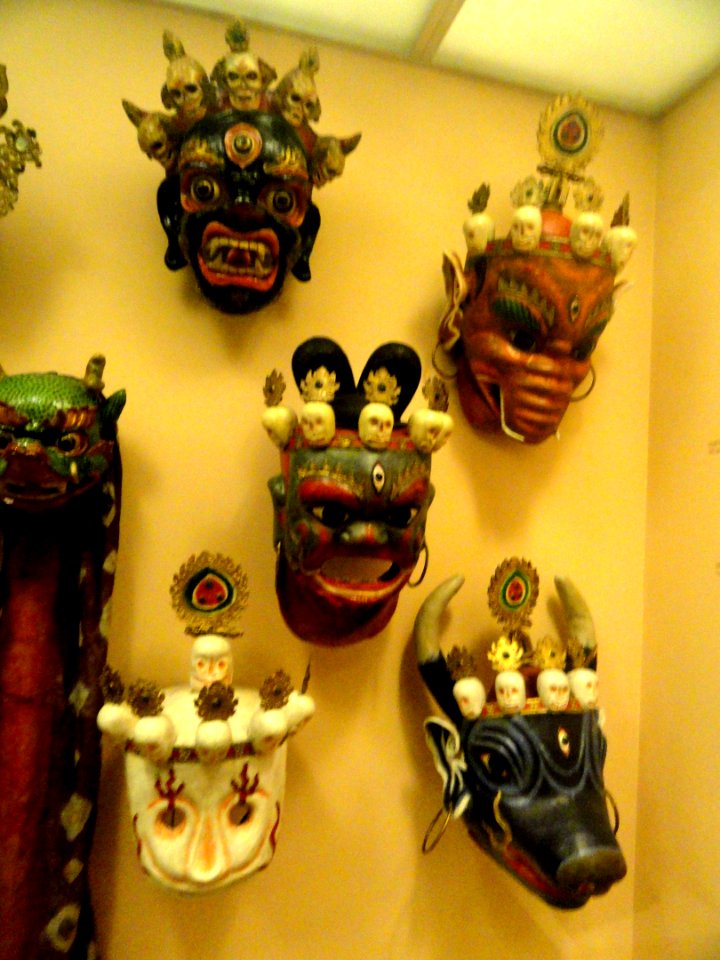 Masks, Tibetan - AMNH - DSC06240