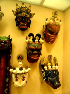 Masks, Tibetan - AMNH - DSC06240