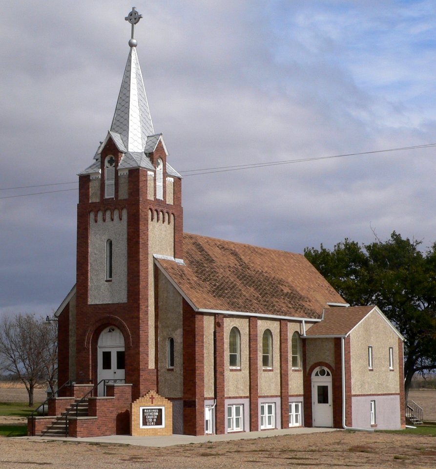 Martinus Lutheran Church (Yankton Co SD) from SW 1
