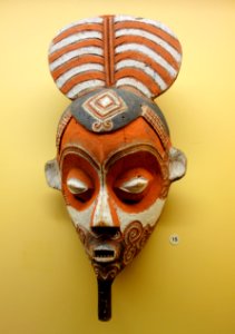 Mask of unknown function - Lulua - Royal Museum for Central Africa - DSC06311