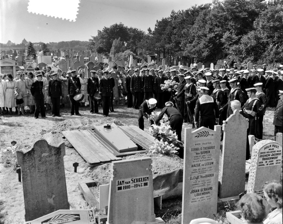 Marvo Begrafenis Den Helder. PV Gastel, Bestanddeelnr 905-2125