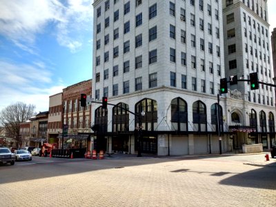 Masonic Temple and other buildings in the Downtown Danville Historic District