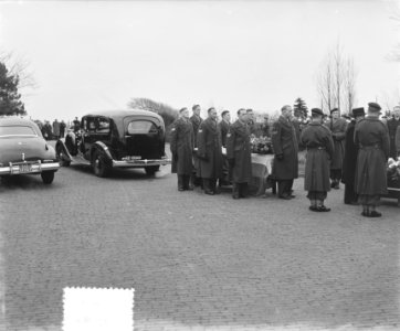 Marvo begrafenis Majoor der Marvo D. J. Vos, Den Helder, Bestanddeelnr 906-2605