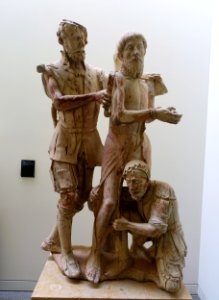 Martyrdom of Saint Bartholomew, from the Igreja de S. Bortolomeu, by Joao Ruao, 16th century - Museu Nacional de Machado de Castro - Coimbra, Portugal -DSC09946