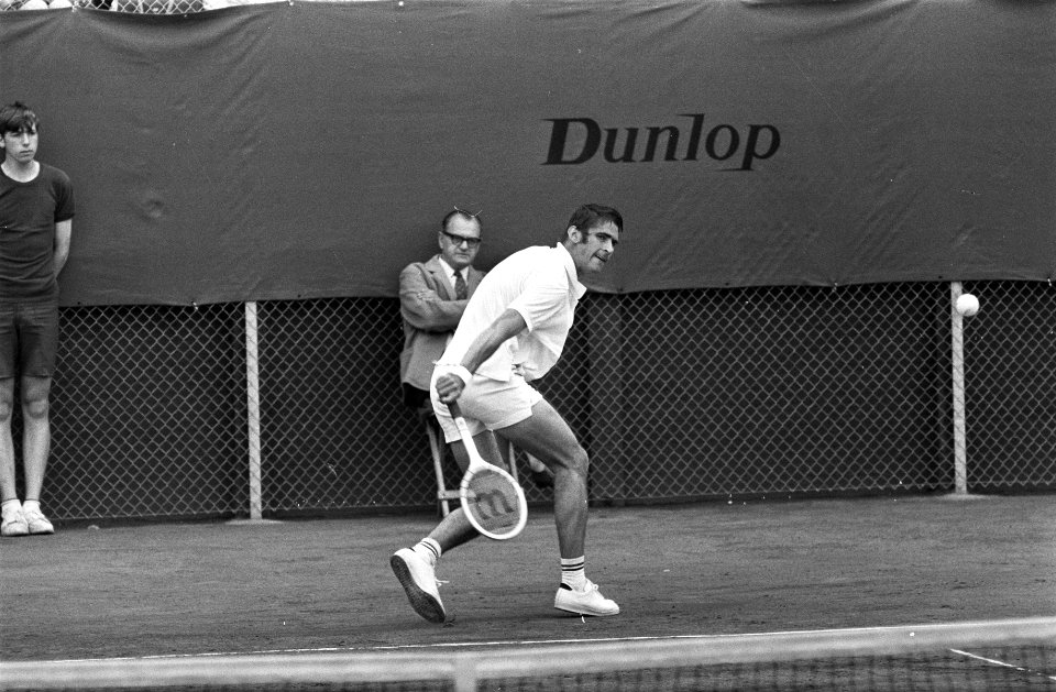Marty Riessen in actie, Bestanddeelnr 922-6018