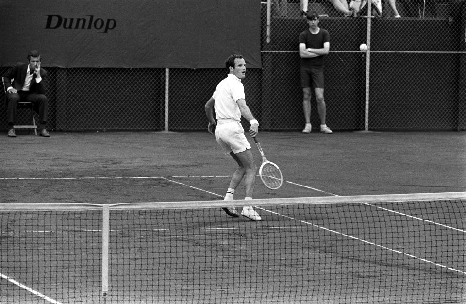 Marty Riessen in actie, Bestanddeelnr 922-6019