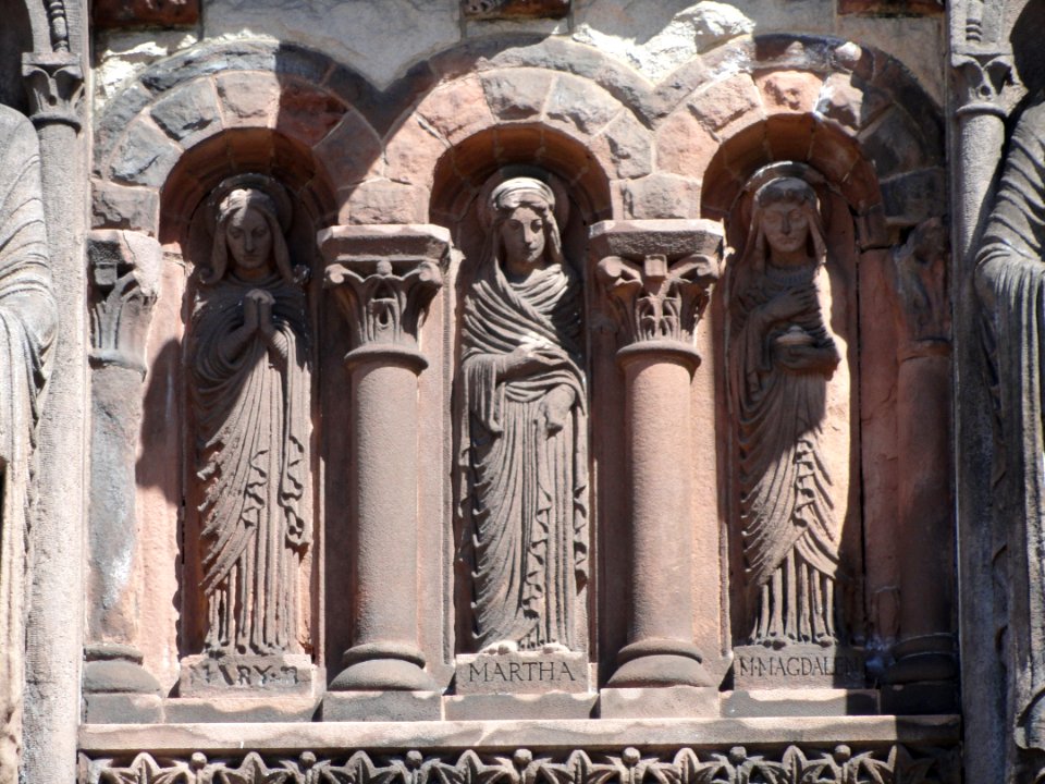 Mary, Martha, Mary Magdalen - Trinity Church, Boston, MA - DSC08153