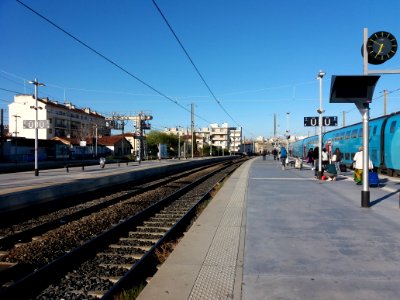 Marseille - Gare Saint-Charles, quais I et H (repère U)