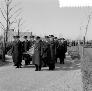 Marvobegrafenis in Vlissingen Overste C Greeuw, Bestanddeelnr 908-4356