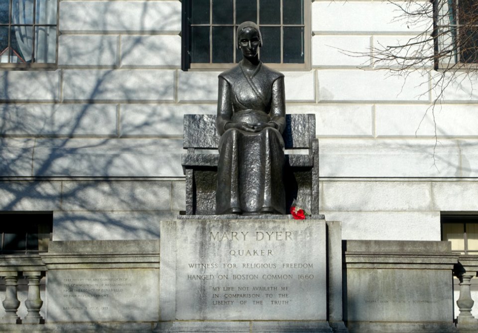 Mary Dyer by Sylvia Shaw Judson - Boston, MA - DSC05488