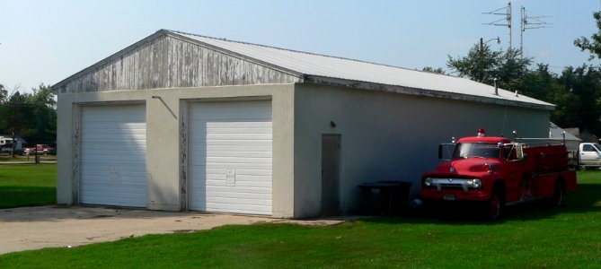 Martinsburg, Nebraska fire station 1