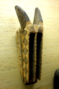 Mask of antelope - Dogon - Royal Museum for Central Africa - DSC06944