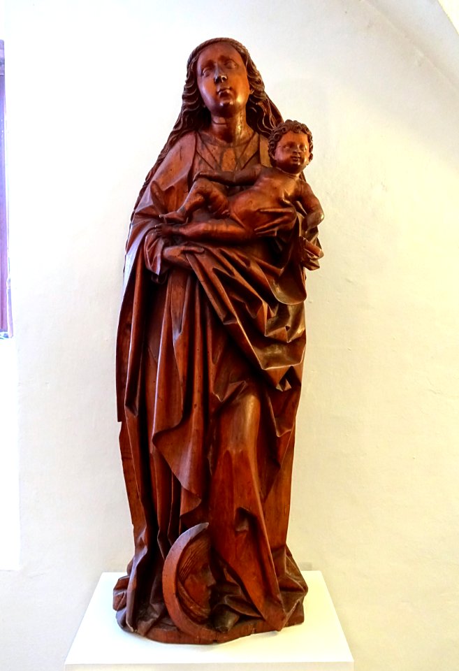Mary and Child, Wurttemberg Franconia, c. 1500 - Mainfränkisches Museum - Würzburg, Germany - DSC05120