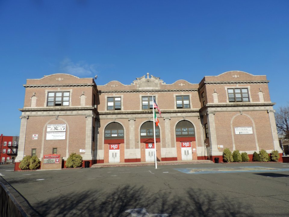 Mary Donahoe School sun morn