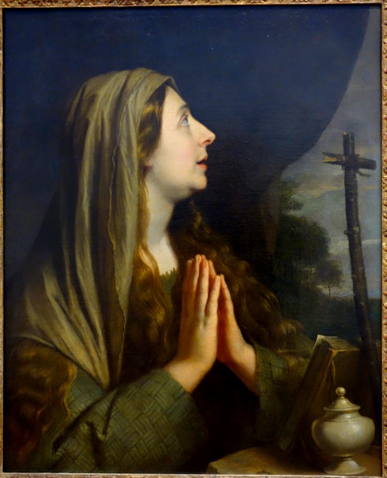 Mary Magdalene by Philippe de Champaigne, c. 1668-1670, oil on canvas - National Museum of Western Art, Tokyo - DSC08189