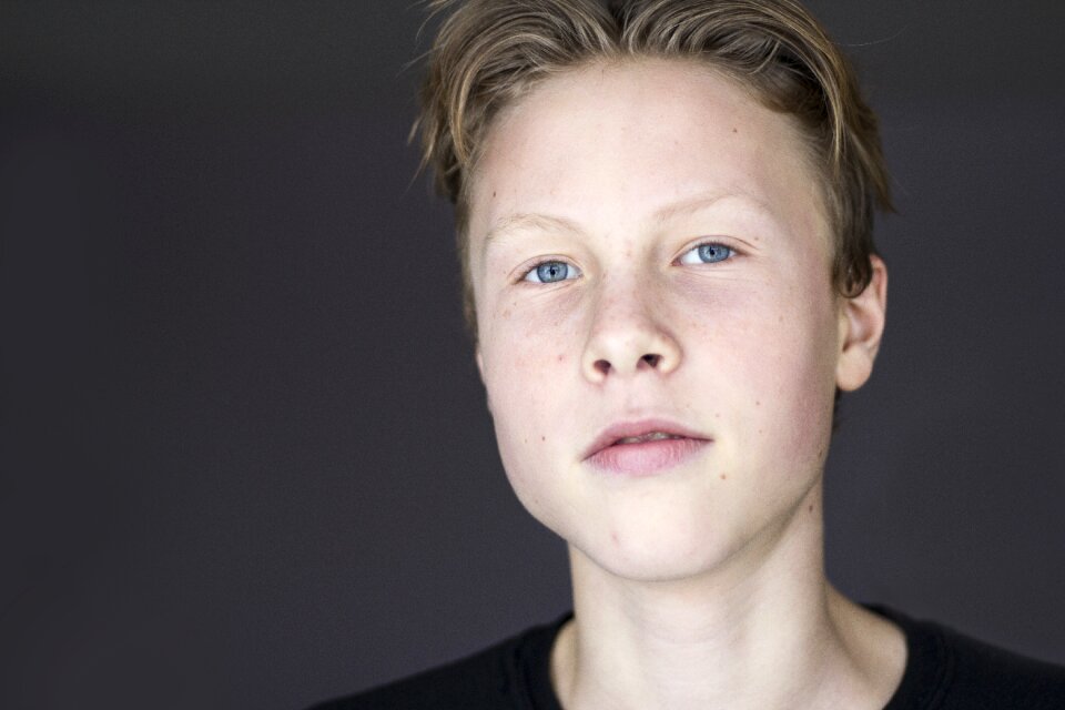 Boy portrait caucasian