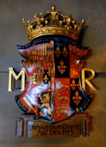 Mary I, 1553, Dieu et mon droit - Snowshill Manor - Gloucestershire, England - DSC09603