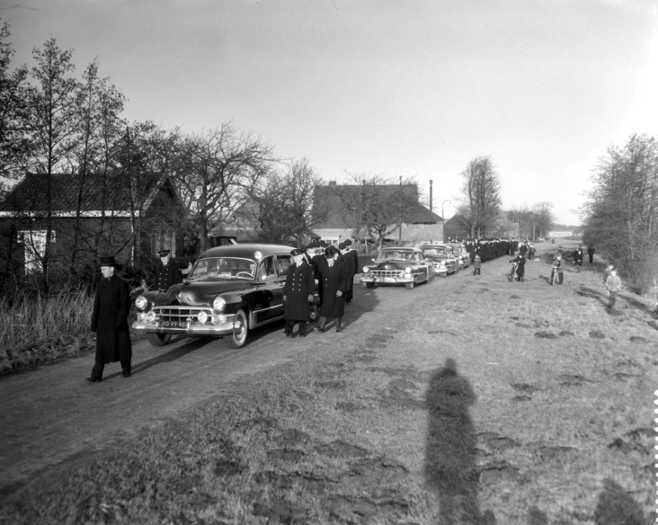 Marvobegrafenis van opperschrijver J A Kok te Nieuw Loosdrecht, Bestanddeelnr 909-2221