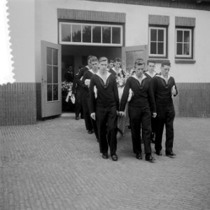 Marvobegrafenis sergeant-machinist Porsius te Den Helder, Bestanddeelnr 908-8049