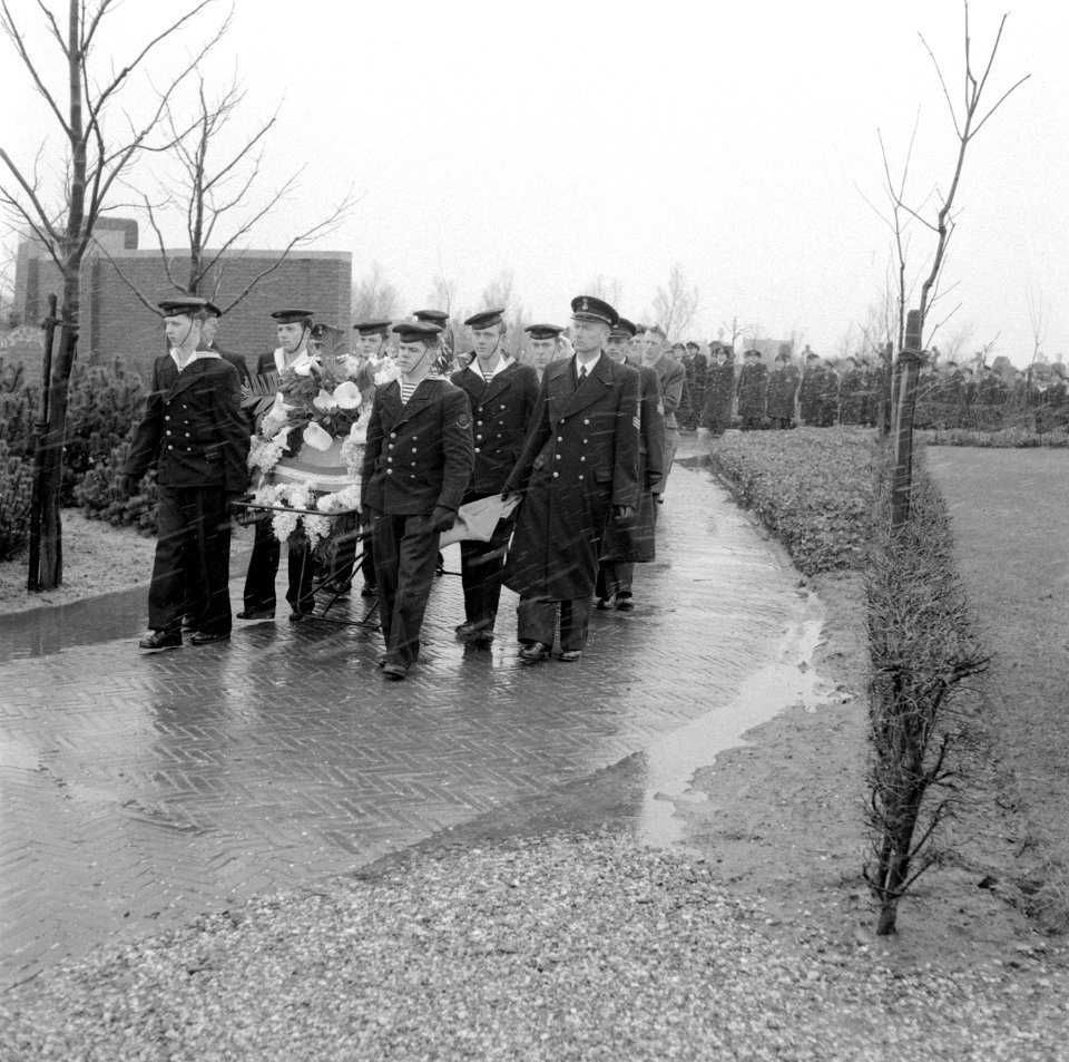 Marvobegrafenis Sergeant Kok W Bouwman Vlissingen, Bestanddeelnr 908-3510
