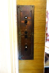 Master bedroom light switch - Haas-Lilienthal House - San Francisco, CA - DSC05058