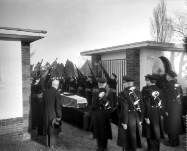 Marvobegrafenis van opperschrijver J A Kok te Nieuw Loosdrecht, Bestanddeelnr 909-2224