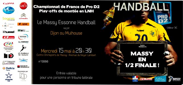 Massy Dijon Playoff