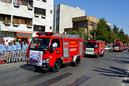 Mashhad Firefighter's Parade 01