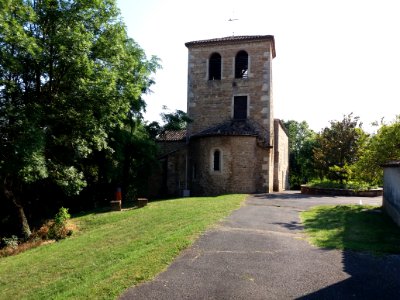 Massieux - Église Saint Barthélemy, côté chevet