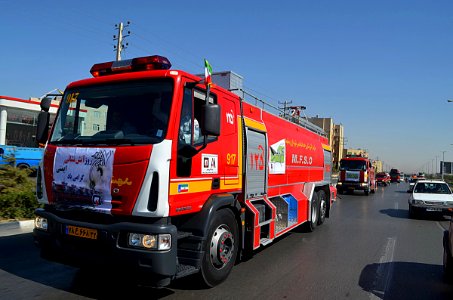 Mashhad Firefighter's Parade 11