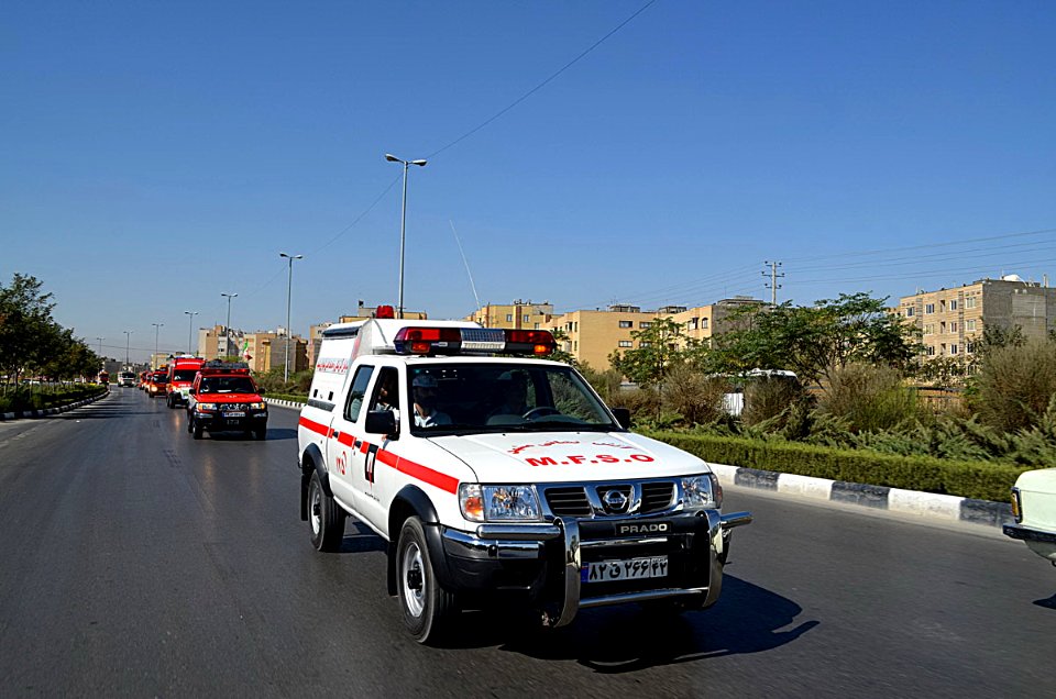 Mashhad Firefighter's Parade 06