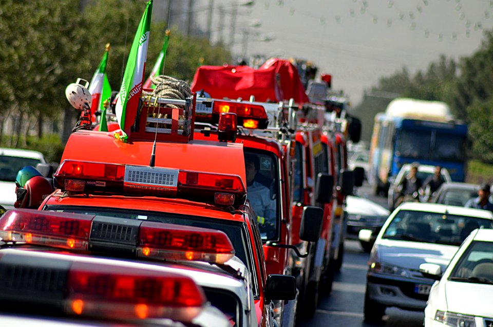 Mashhad Firefighter's Parade 12