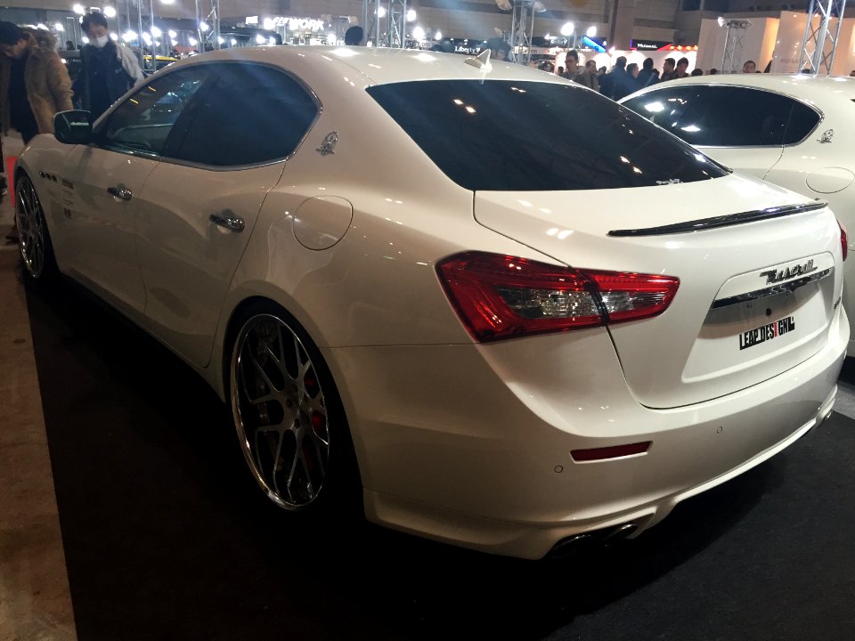 Maserati Ghibli LEAP DESIGN rear - Tokyo Auto Salon 2015